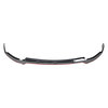 Spec-D Tuning 19-20 Mercedes Benz W205 Front Bumper Lip Glossy Black With Red Trim LPF-BW20519GB-RD-PQ